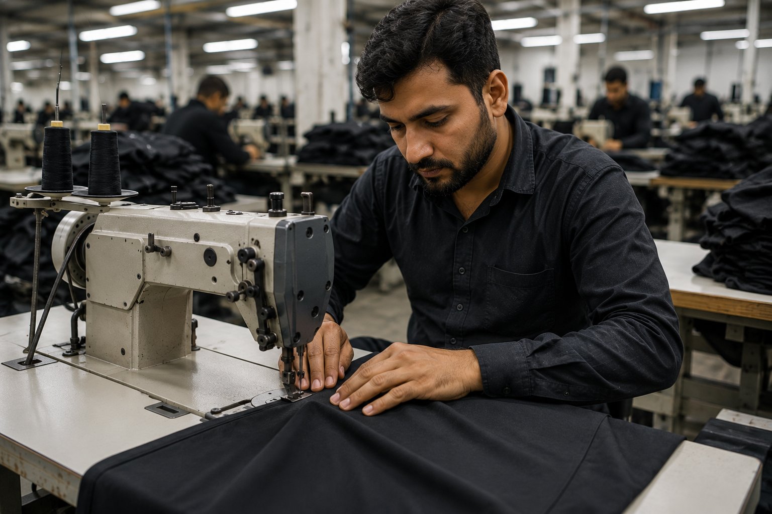 Inside the manufacturing facility