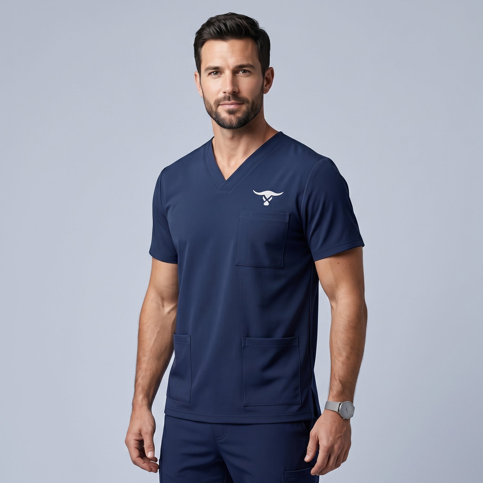 Stretch Scrub Top